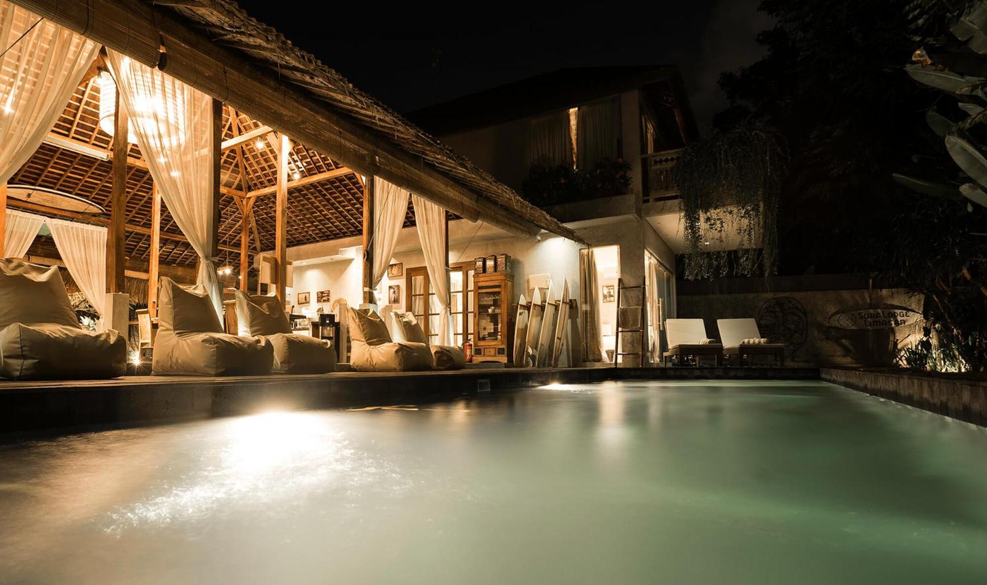 Surflodge Limasan Bali Kerobokan Eksteriør bilde